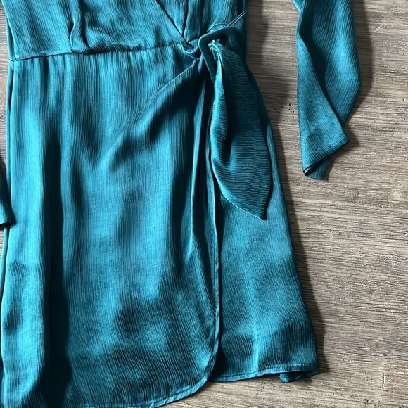& Other Stories Emerald Green Long sleeve Dress - Picture 4 of 5